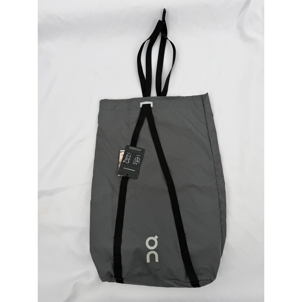 On Running Ambassador Pack Shadow Grey Convertible Tote Backpack 906390 NWT